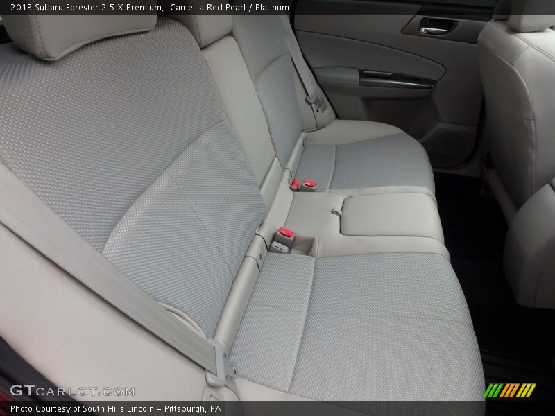 Camellia Red Pearl / Platinum 2013 Subaru Forester 2.5 X Premium