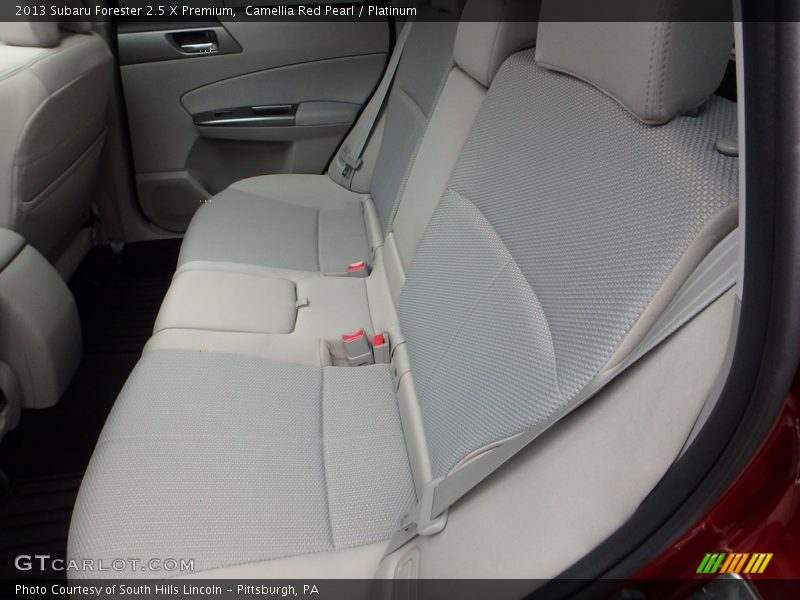 Camellia Red Pearl / Platinum 2013 Subaru Forester 2.5 X Premium
