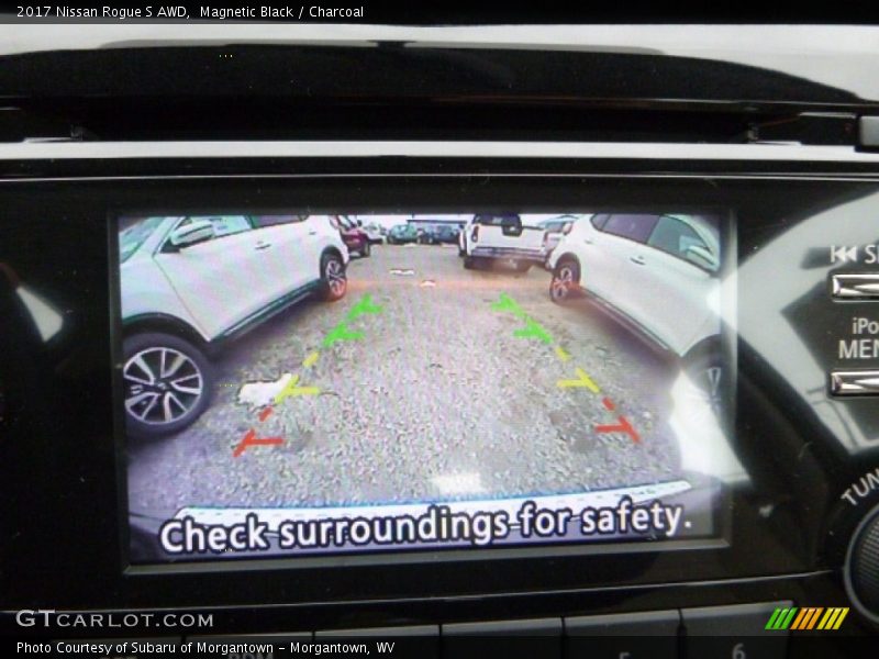 Magnetic Black / Charcoal 2017 Nissan Rogue S AWD
