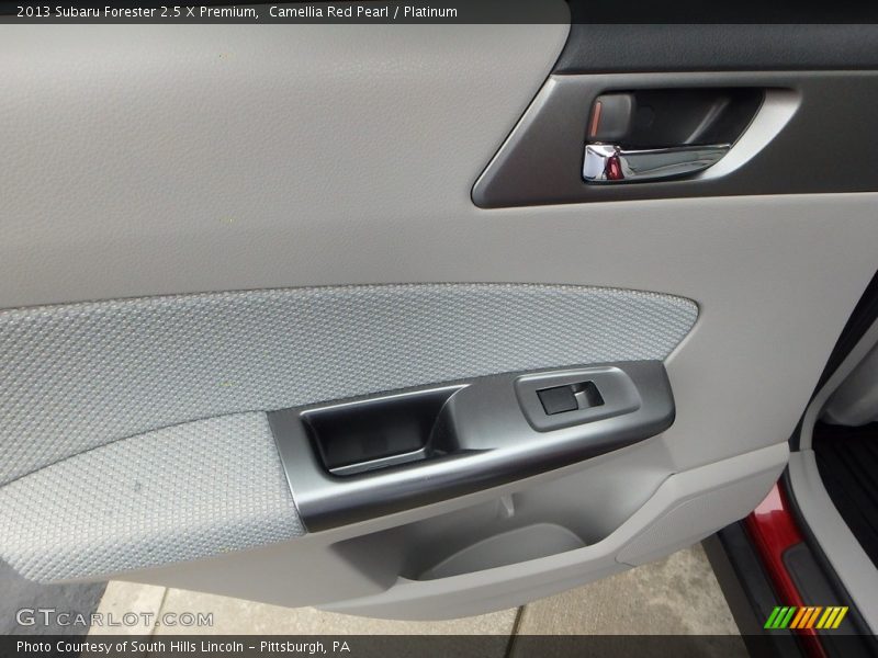 Camellia Red Pearl / Platinum 2013 Subaru Forester 2.5 X Premium