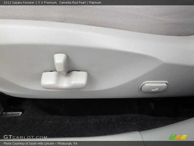 Camellia Red Pearl / Platinum 2013 Subaru Forester 2.5 X Premium