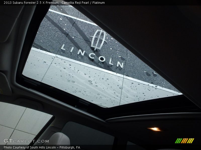 Camellia Red Pearl / Platinum 2013 Subaru Forester 2.5 X Premium