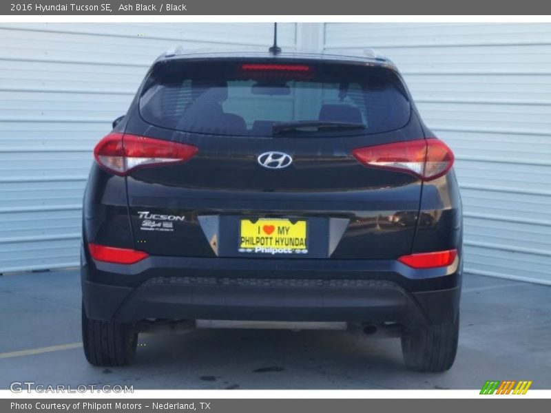 Ash Black / Black 2016 Hyundai Tucson SE