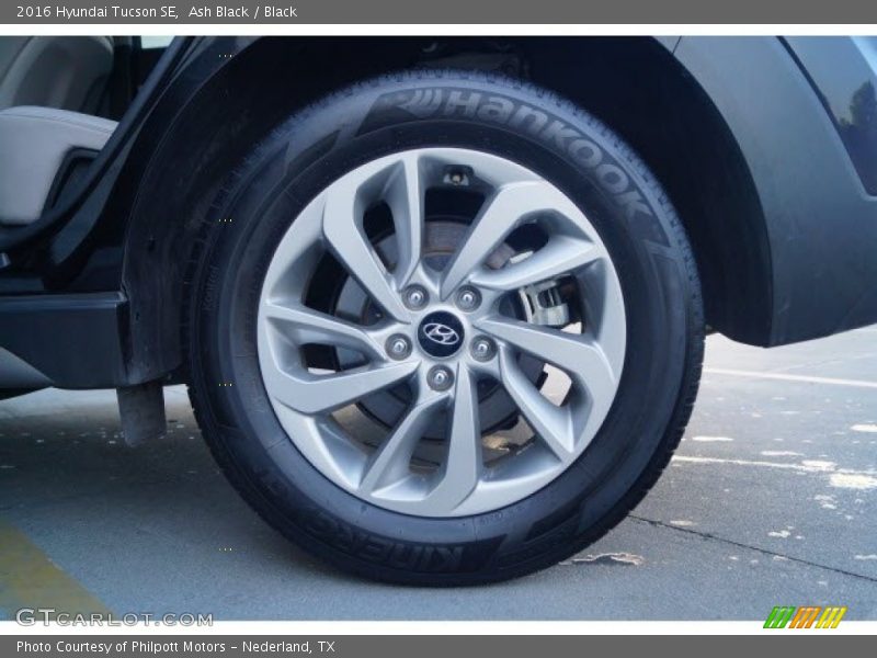Ash Black / Black 2016 Hyundai Tucson SE