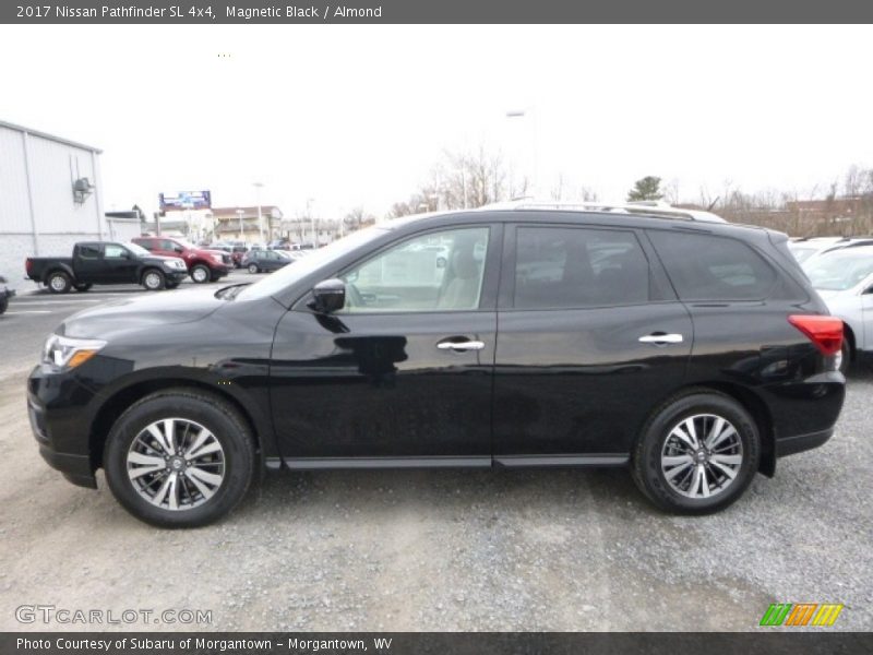 Magnetic Black / Almond 2017 Nissan Pathfinder SL 4x4