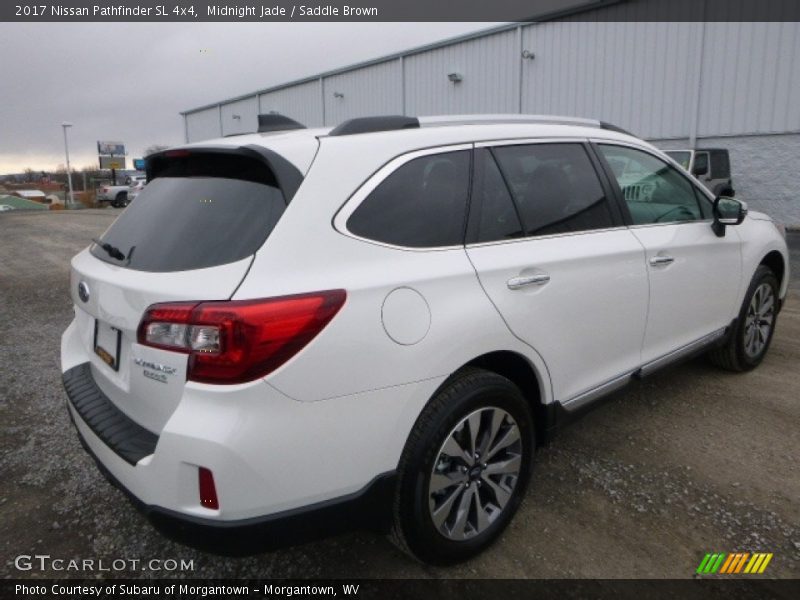Midnight Jade / Saddle Brown 2017 Nissan Pathfinder SL 4x4