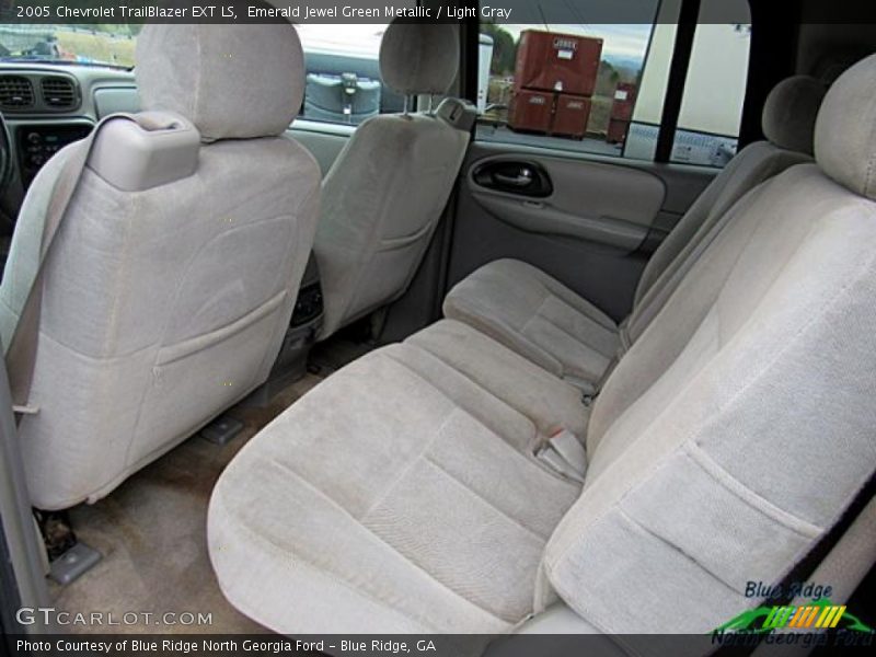 Emerald Jewel Green Metallic / Light Gray 2005 Chevrolet TrailBlazer EXT LS