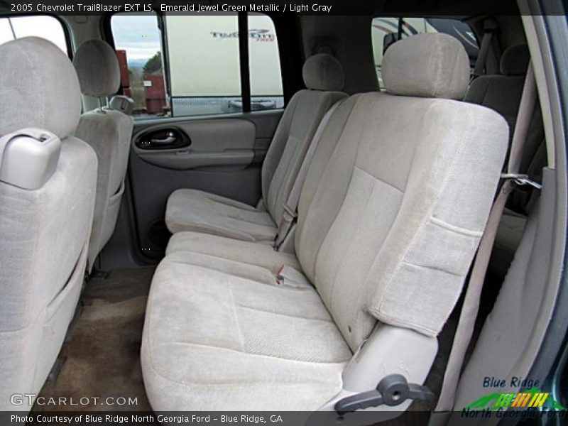 Emerald Jewel Green Metallic / Light Gray 2005 Chevrolet TrailBlazer EXT LS