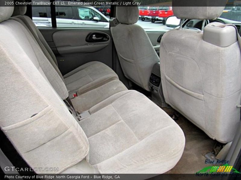 Emerald Jewel Green Metallic / Light Gray 2005 Chevrolet TrailBlazer EXT LS