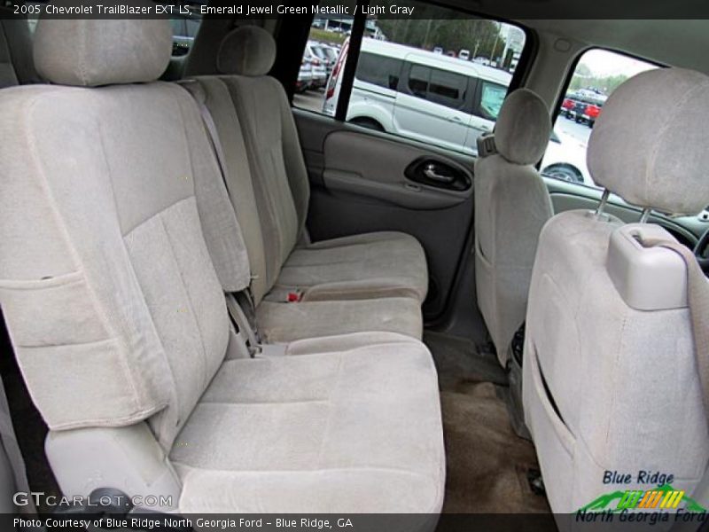 Emerald Jewel Green Metallic / Light Gray 2005 Chevrolet TrailBlazer EXT LS