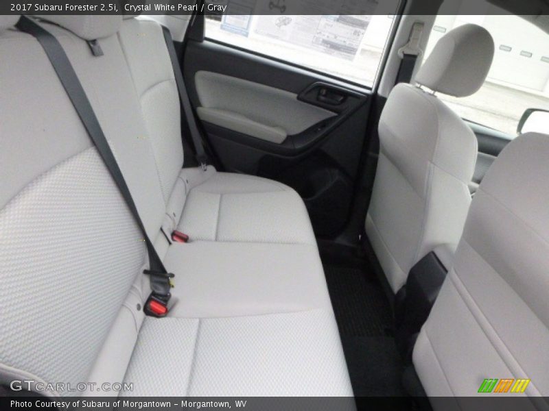 Rear Seat of 2017 Forester 2.5i