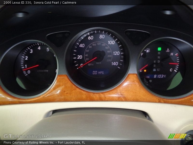  2006 ES 330 330 Gauges