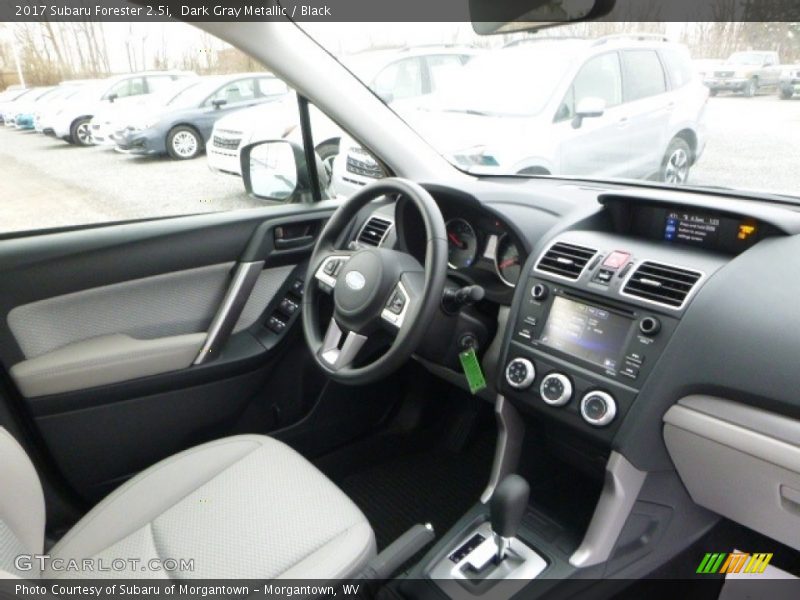 Dark Gray Metallic / Black 2017 Subaru Forester 2.5i