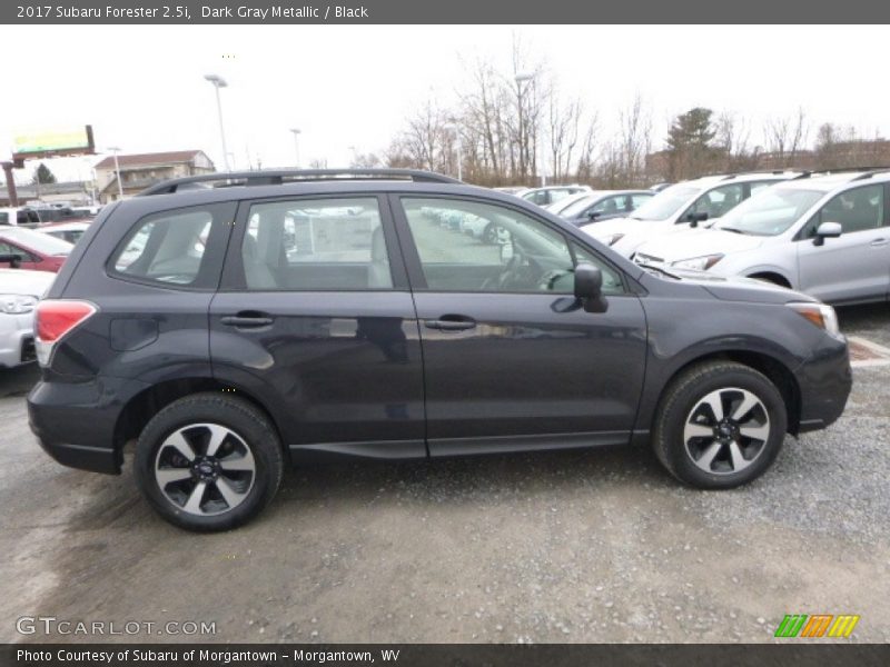 Dark Gray Metallic / Black 2017 Subaru Forester 2.5i