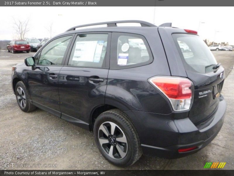 Dark Gray Metallic / Black 2017 Subaru Forester 2.5i