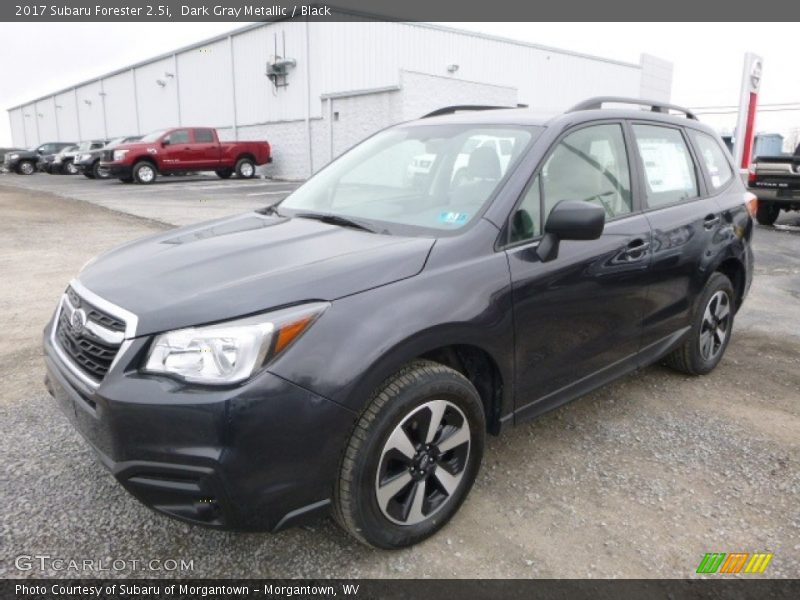Dark Gray Metallic / Black 2017 Subaru Forester 2.5i