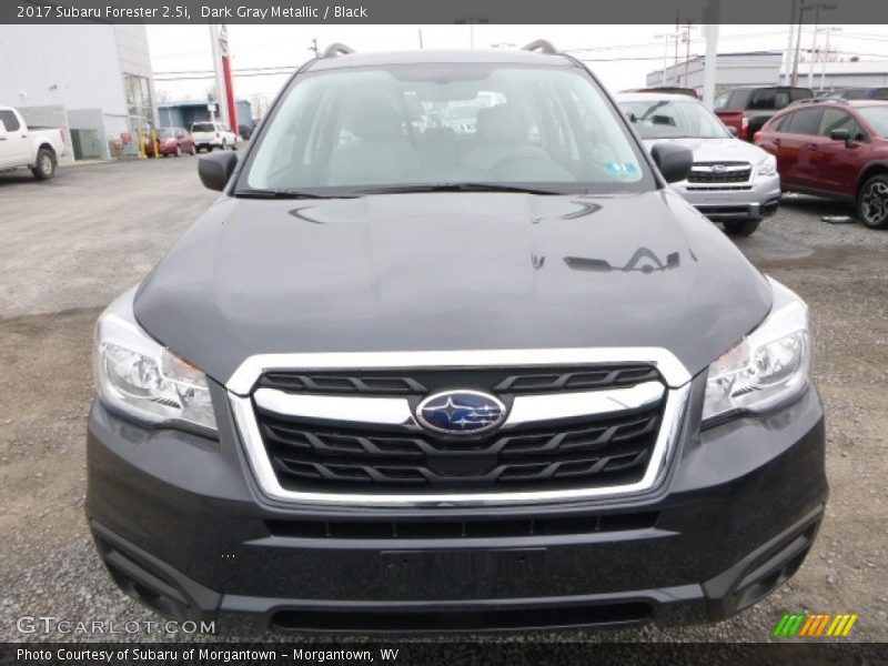 Dark Gray Metallic / Black 2017 Subaru Forester 2.5i