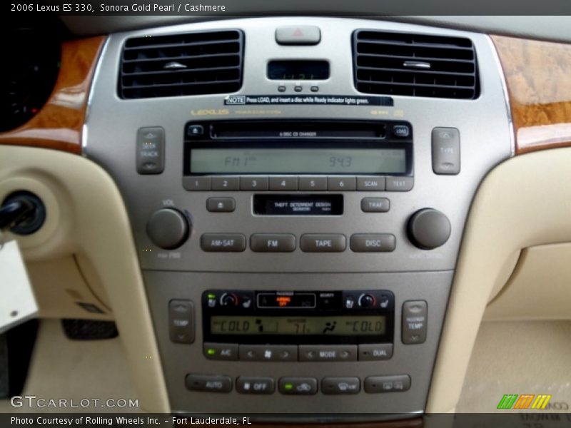 Sonora Gold Pearl / Cashmere 2006 Lexus ES 330