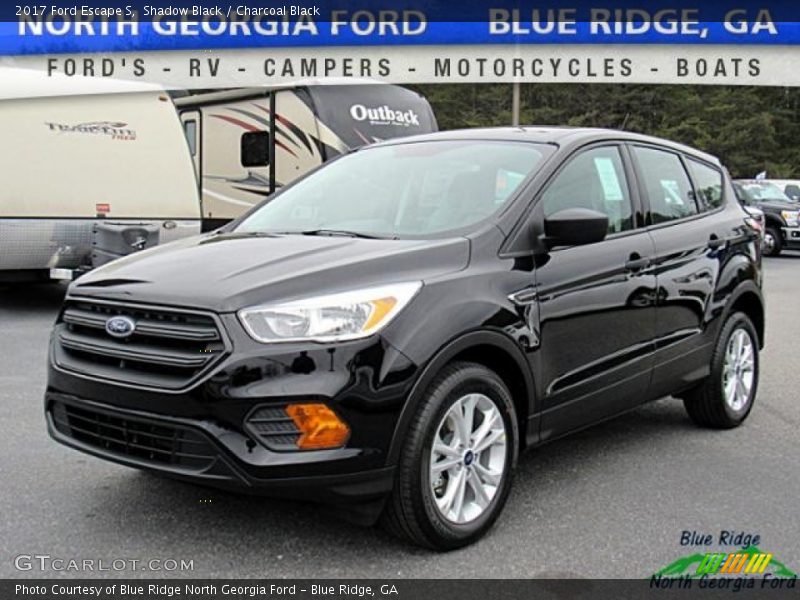 Shadow Black / Charcoal Black 2017 Ford Escape S