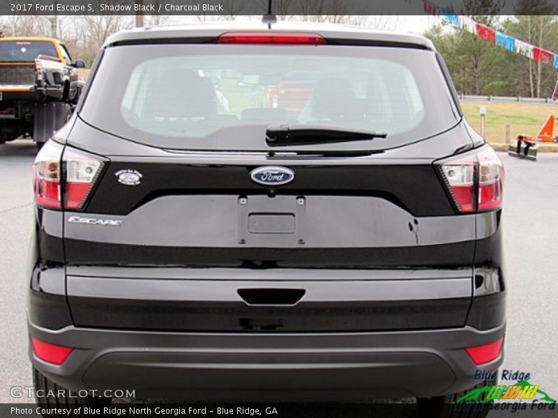 Shadow Black / Charcoal Black 2017 Ford Escape S