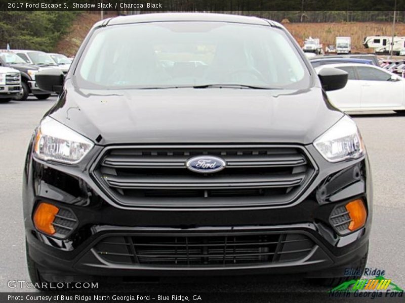 Shadow Black / Charcoal Black 2017 Ford Escape S