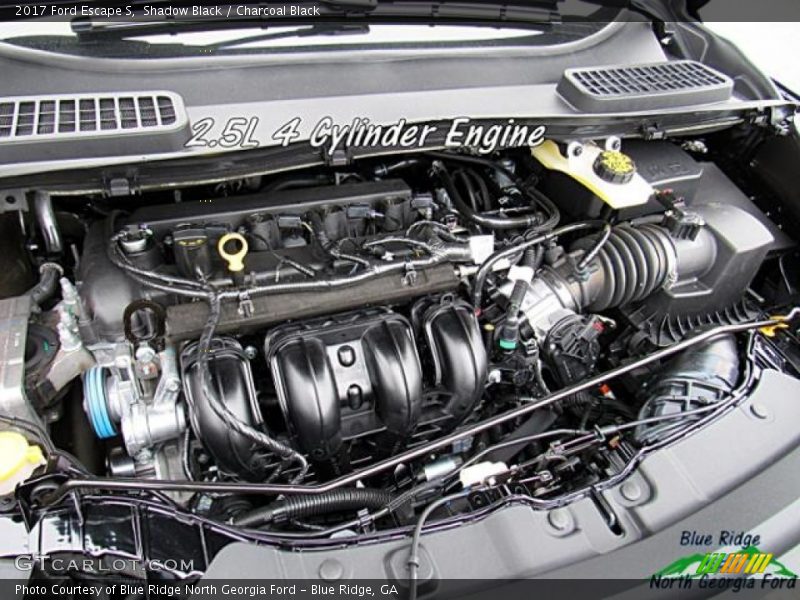 Shadow Black / Charcoal Black 2017 Ford Escape S