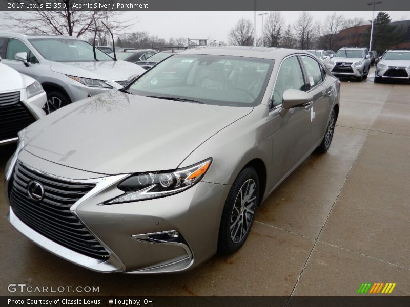 Atomic Silver / Parchment 2017 Lexus ES 350