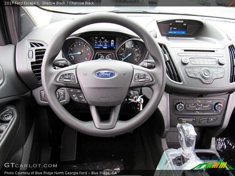 Shadow Black / Charcoal Black 2017 Ford Escape S