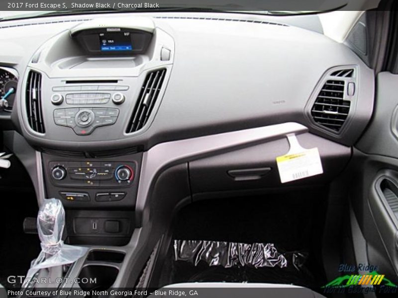 Shadow Black / Charcoal Black 2017 Ford Escape S