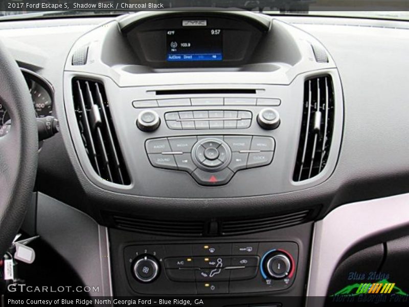 Shadow Black / Charcoal Black 2017 Ford Escape S
