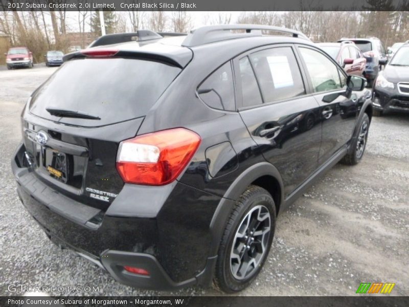 Crystal Black Silica / Black 2017 Subaru Crosstrek 2.0i Limited