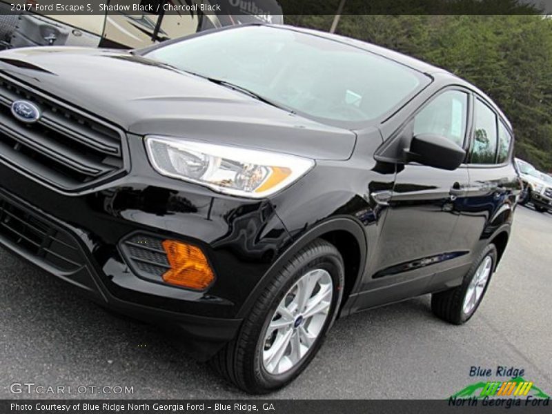 Shadow Black / Charcoal Black 2017 Ford Escape S