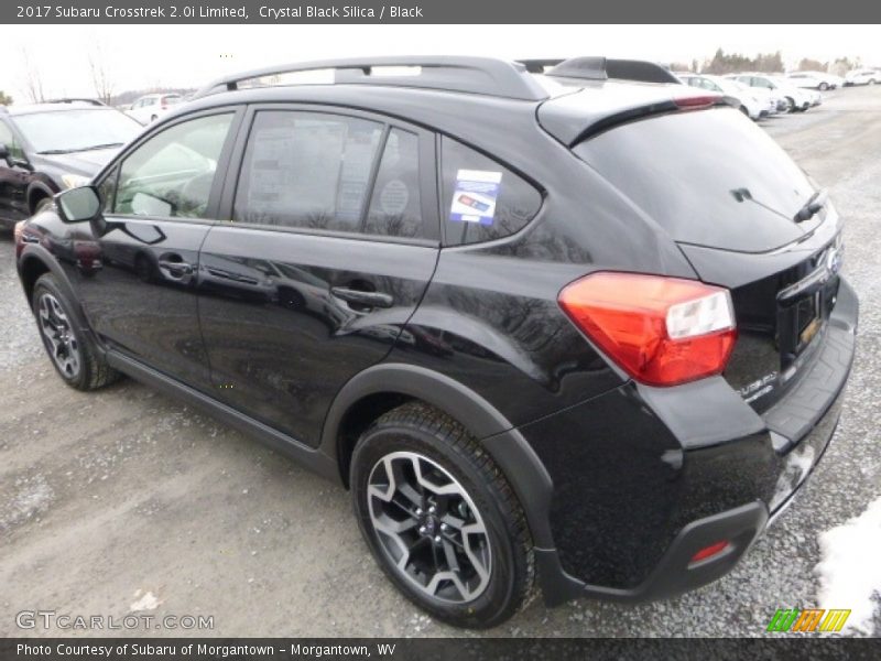 Crystal Black Silica / Black 2017 Subaru Crosstrek 2.0i Limited