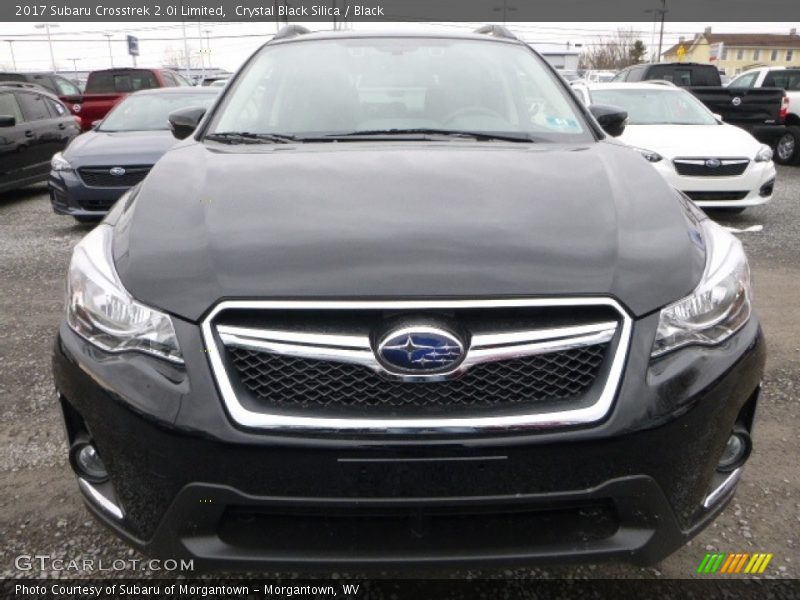  2017 Crosstrek 2.0i Limited Crystal Black Silica