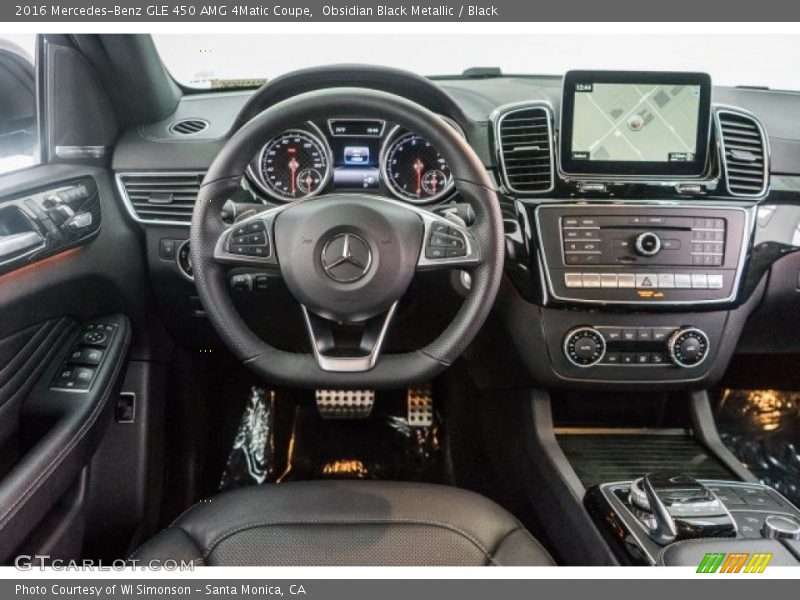 Obsidian Black Metallic / Black 2016 Mercedes-Benz GLE 450 AMG 4Matic Coupe