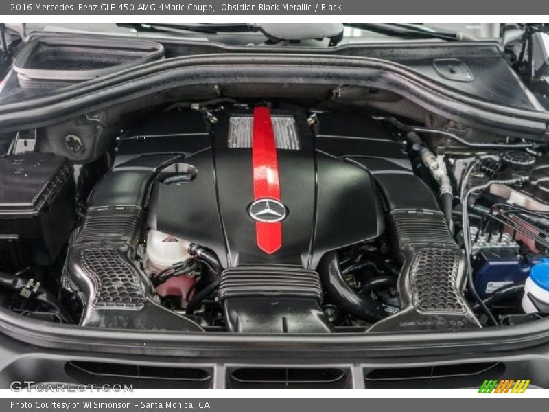  2016 GLE 450 AMG 4Matic Coupe Engine - 3.0 Liter DI biturbo DOHC 24-Valve VVT V6