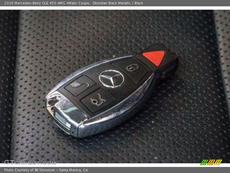 Obsidian Black Metallic / Black 2016 Mercedes-Benz GLE 450 AMG 4Matic Coupe