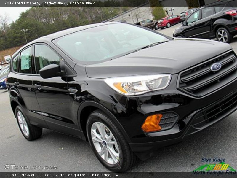 Shadow Black / Charcoal Black 2017 Ford Escape S