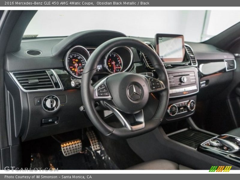 Obsidian Black Metallic / Black 2016 Mercedes-Benz GLE 450 AMG 4Matic Coupe