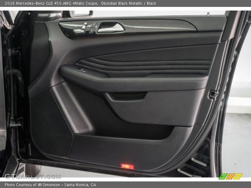 Obsidian Black Metallic / Black 2016 Mercedes-Benz GLE 450 AMG 4Matic Coupe