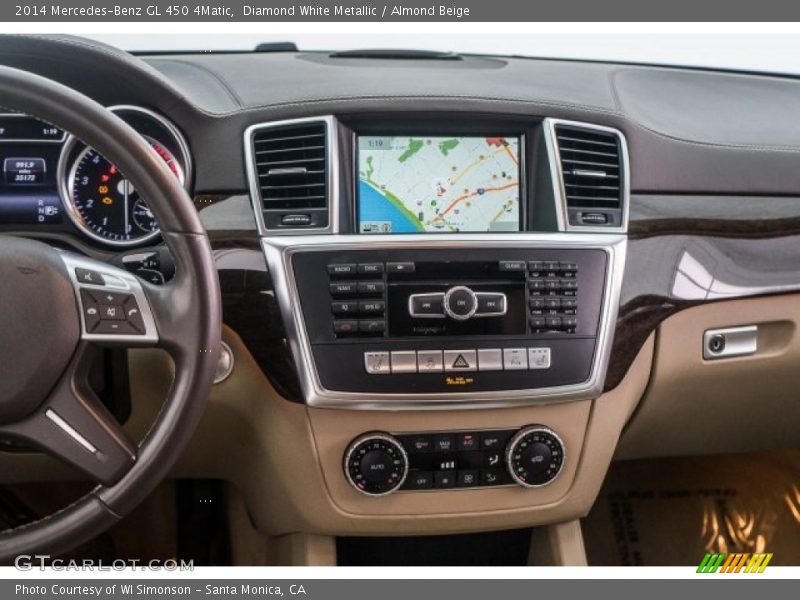 Diamond White Metallic / Almond Beige 2014 Mercedes-Benz GL 450 4Matic