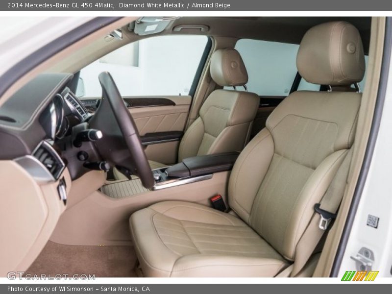 Diamond White Metallic / Almond Beige 2014 Mercedes-Benz GL 450 4Matic