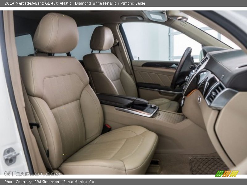 Diamond White Metallic / Almond Beige 2014 Mercedes-Benz GL 450 4Matic