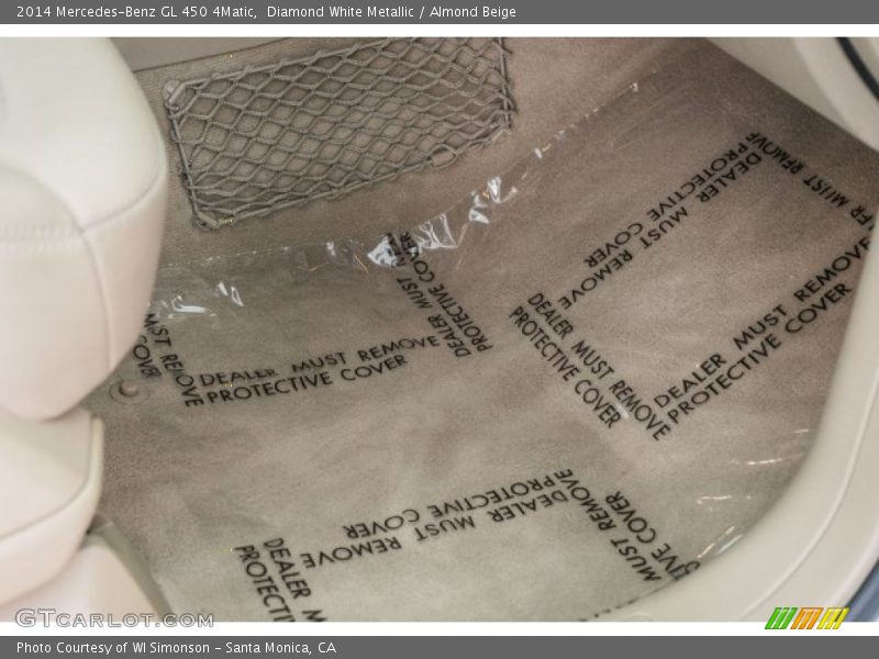 Diamond White Metallic / Almond Beige 2014 Mercedes-Benz GL 450 4Matic
