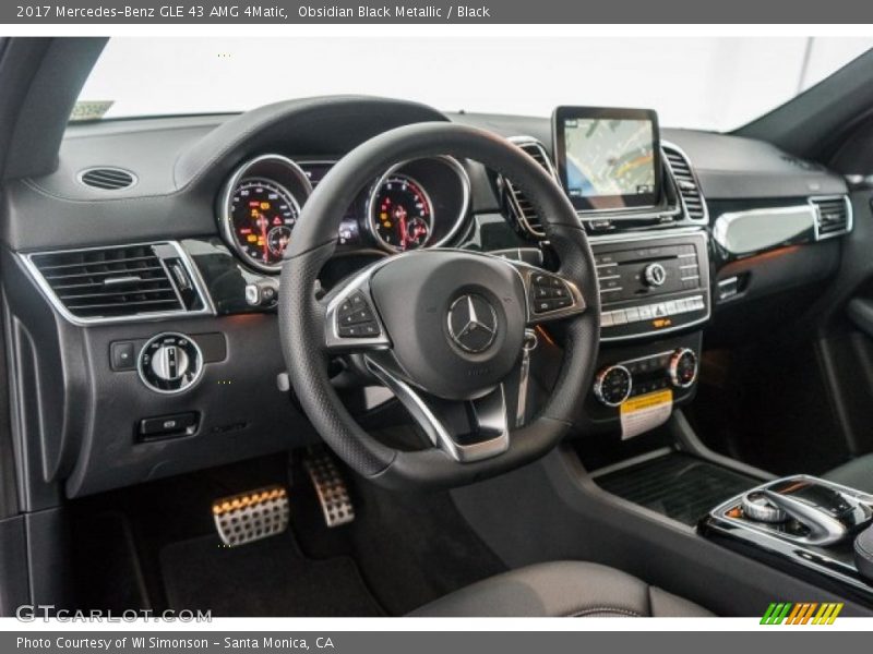 Dashboard of 2017 GLE 43 AMG 4Matic