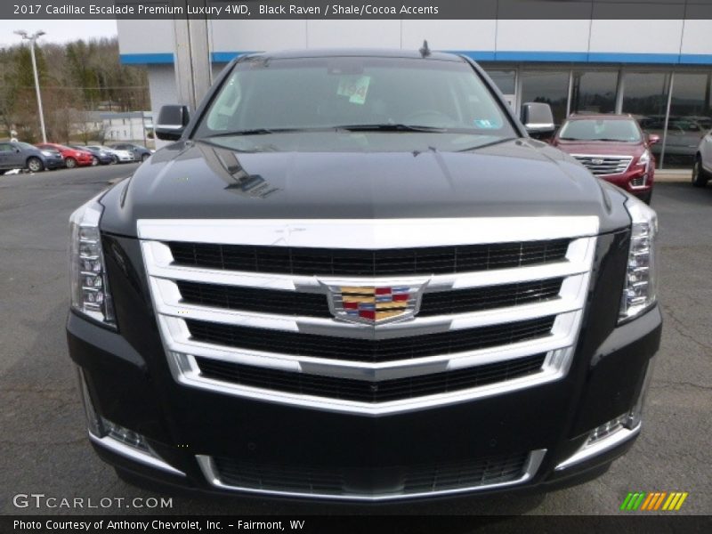 Black Raven / Shale/Cocoa Accents 2017 Cadillac Escalade Premium Luxury 4WD