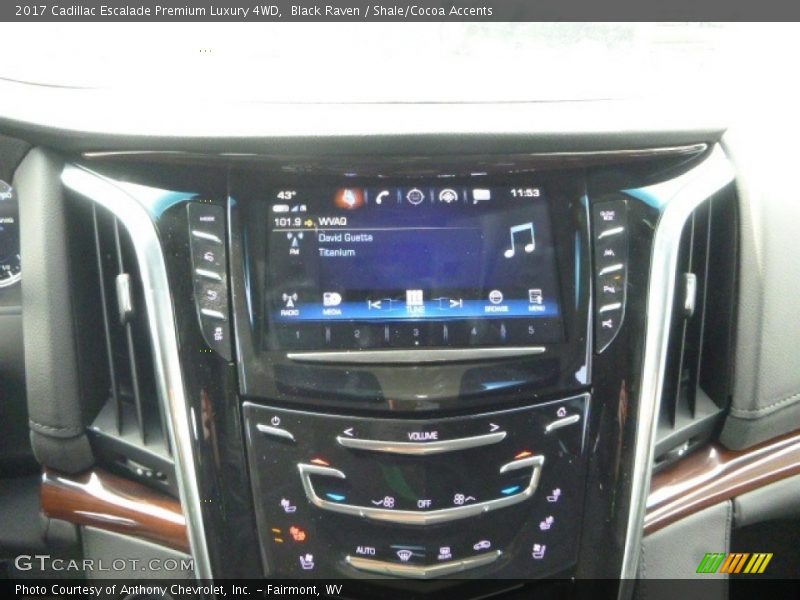 Black Raven / Shale/Cocoa Accents 2017 Cadillac Escalade Premium Luxury 4WD