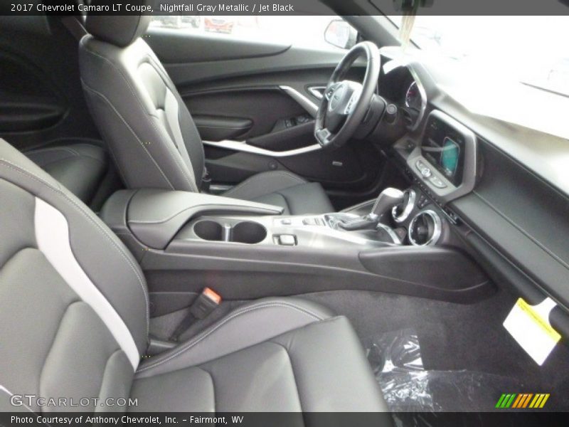 Nightfall Gray Metallic / Jet Black 2017 Chevrolet Camaro LT Coupe