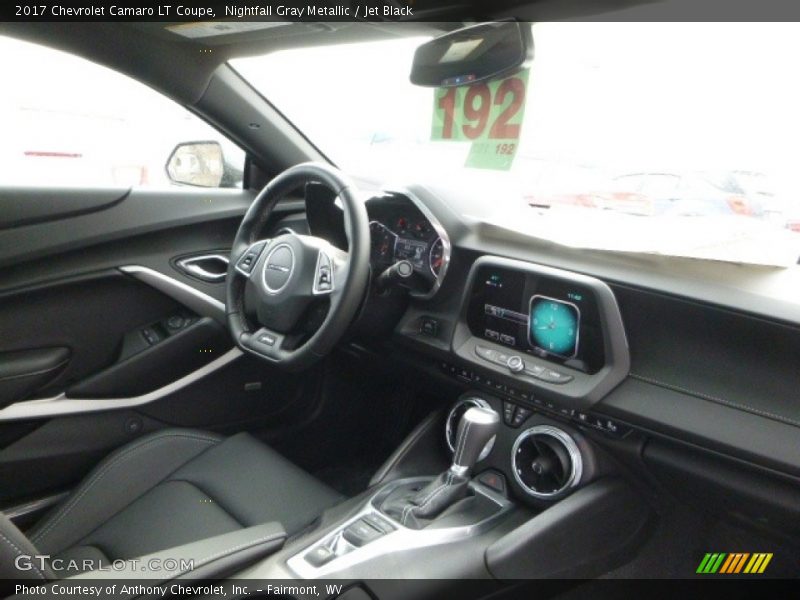 Nightfall Gray Metallic / Jet Black 2017 Chevrolet Camaro LT Coupe