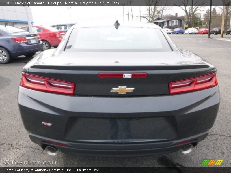 Nightfall Gray Metallic / Jet Black 2017 Chevrolet Camaro LT Coupe